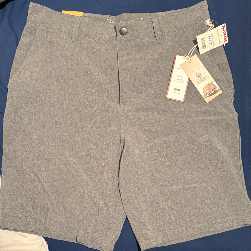 Men’s Panama Jack Gray Hybrid Shorts